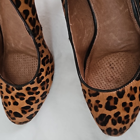 Corso Como Animal Print Calf Hair Pump with Padded insole Size 8 - Picture 6 of 16